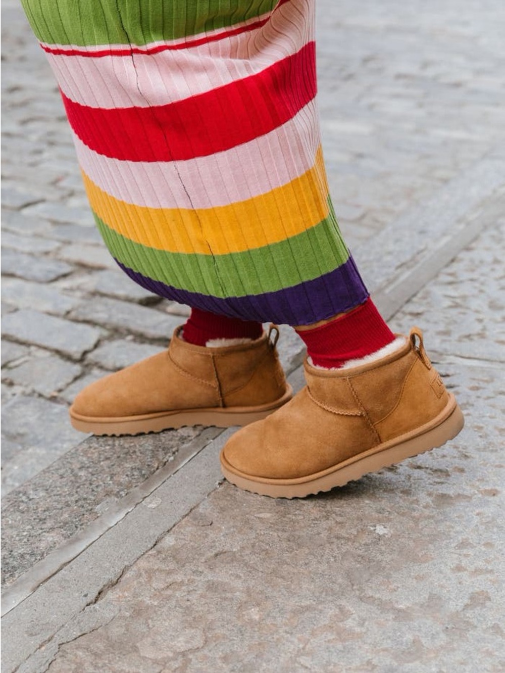 UGG Chestnut Suede ultra Mini classic Boot